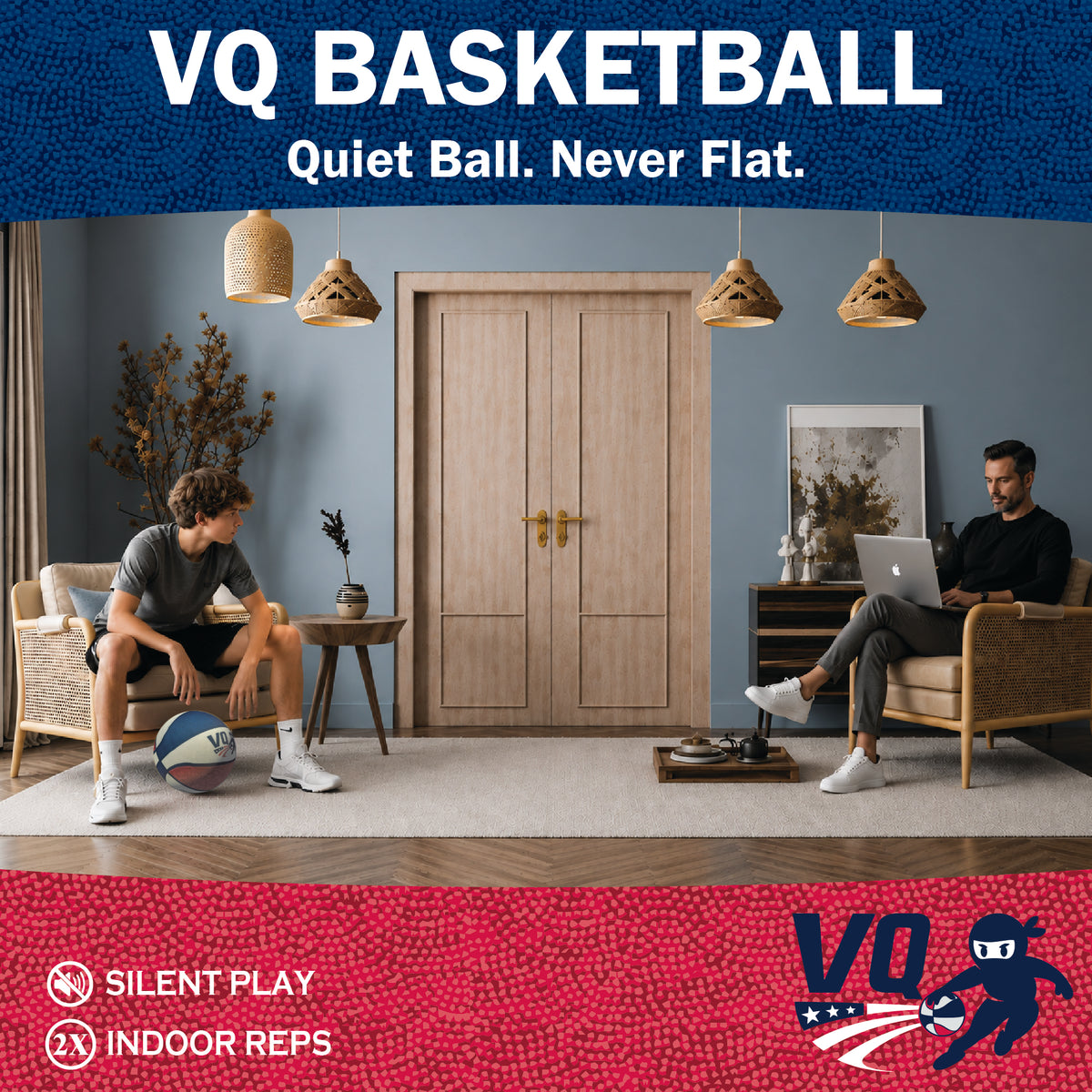 The Silent Basketball - Size 7