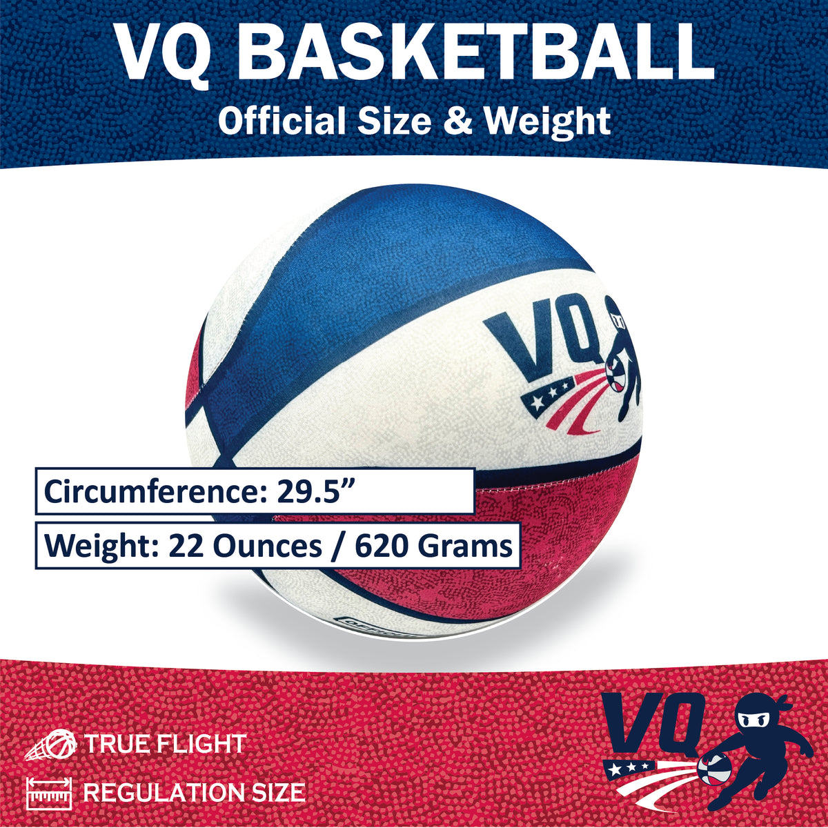 The Silent Basketball - Size 7